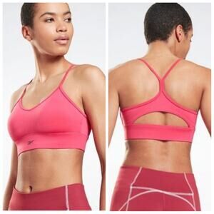 Reebok tri back sports bra sz S
